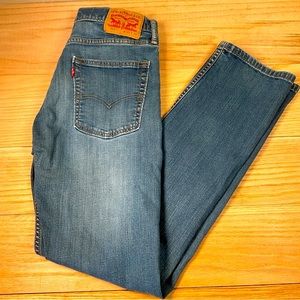 Levi’s 31x32 Slim Straight Denim Blue Jeans